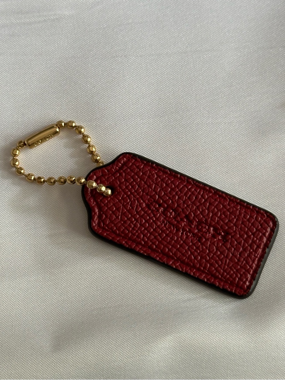 Coach Hangtag Bag Charm